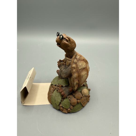 Snappy the Tortoise Figurine #9133 Timothy Wolfe 1993 Forest Guardian Spirits - Picture 4 of 8